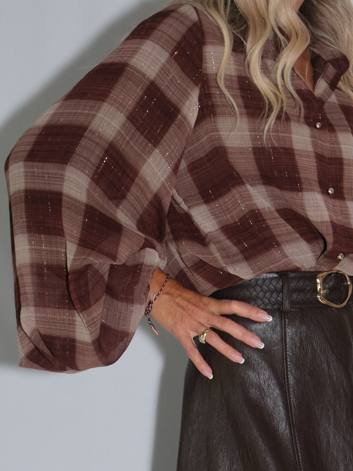 Camicia check