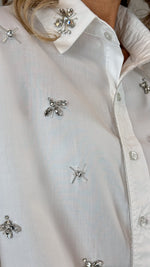 CAMICIA CON SWAROVSKI