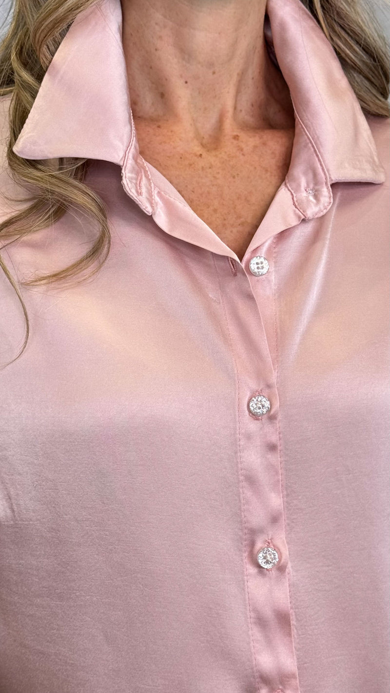 CAMICIA TINTA UNITA CON COLLETTO