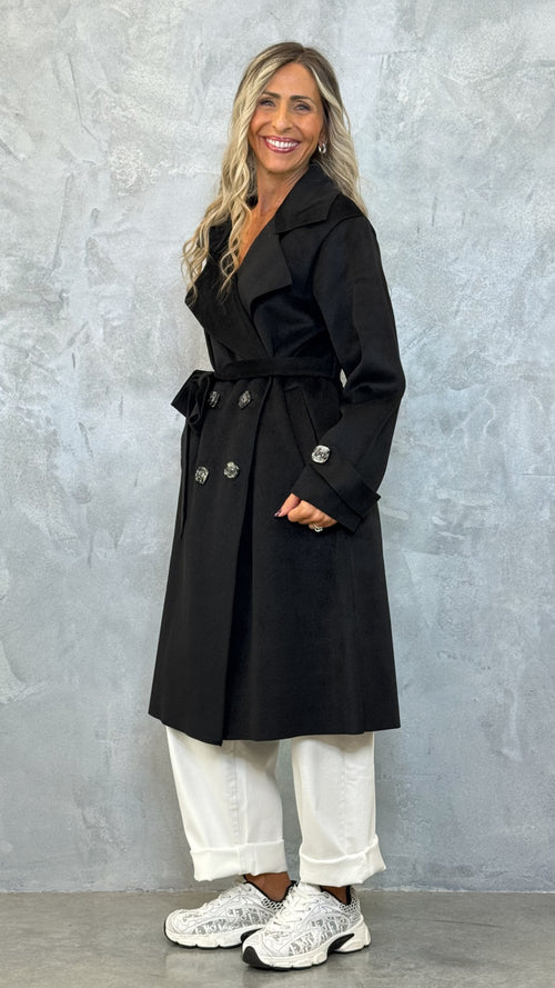 CAPPOTTO ⅞ CON CINTA