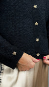 CARDIGAN WITH STAR BUTTONS