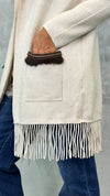 CARDIGAN CON FRANGE