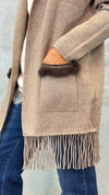 CARDIGAN CON FRANGE