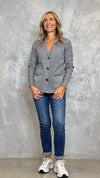 CARDIGAN CON TRECCE