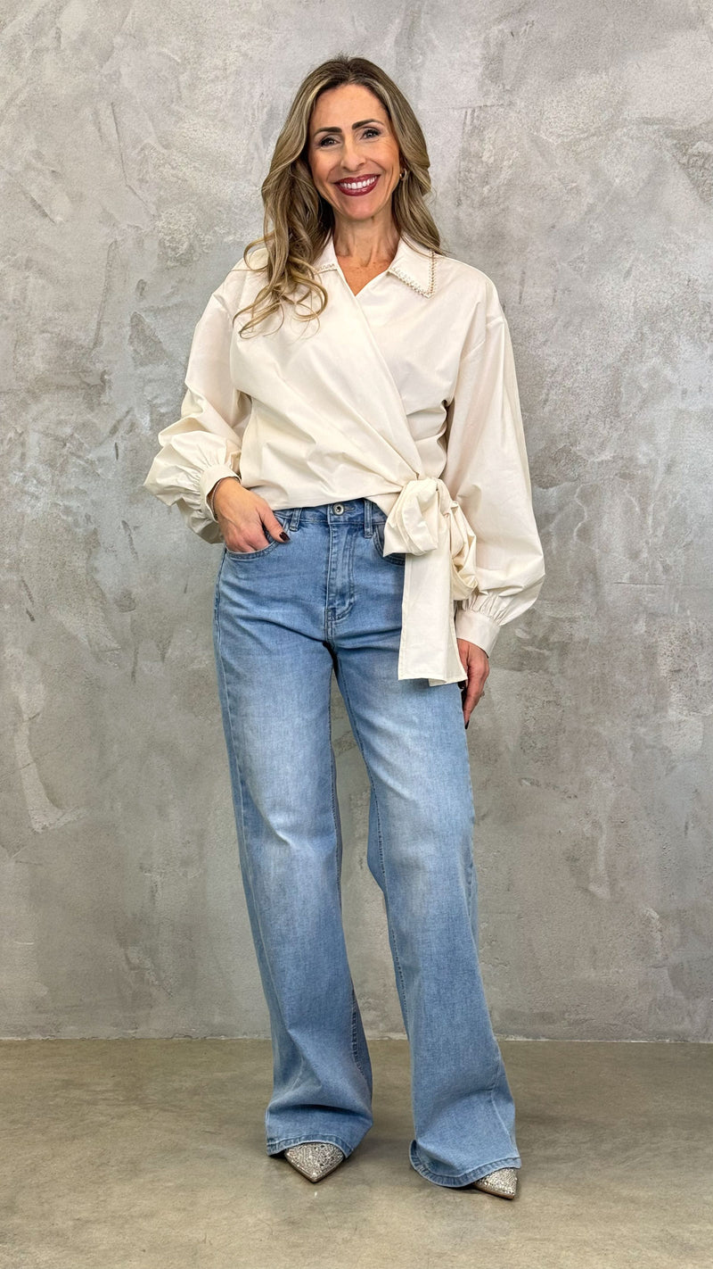 JEANS PALAZZO