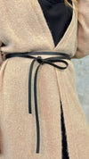 MAXI CARDIGAN CON CINTA