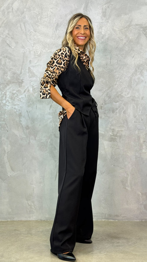 TAILLEUR CON GILET CORTO