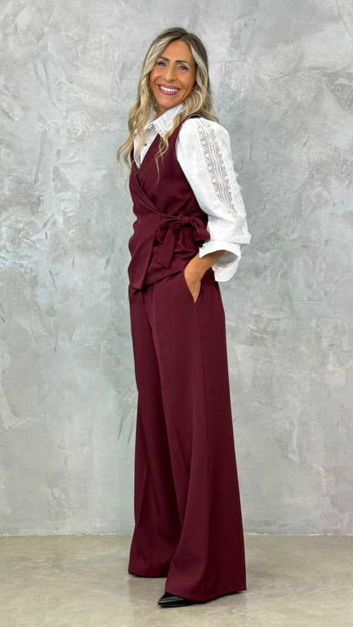 TAILLEUR CON GILET LUNGO