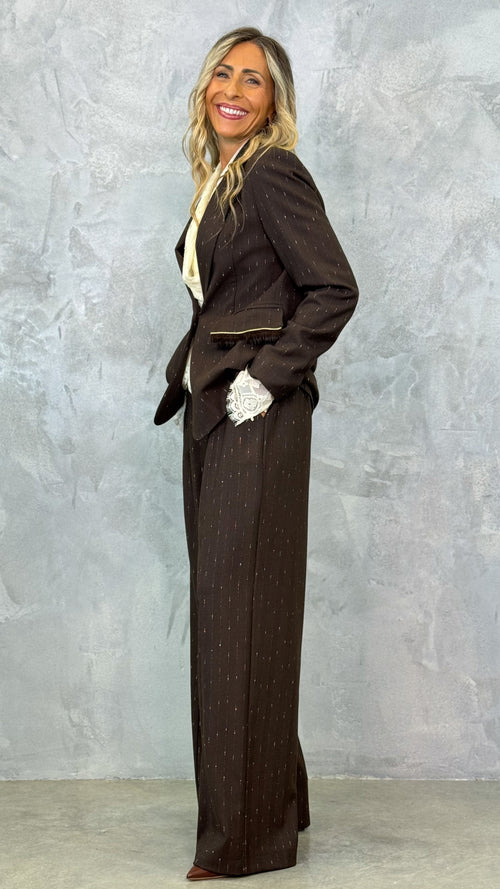 TAILLEUR GESSATO CIOCCOLATO