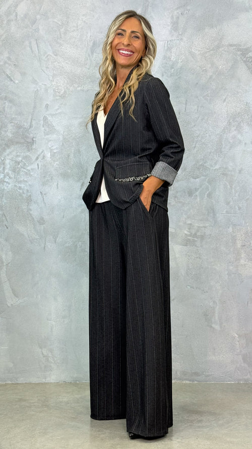 TAILLEUR GESSATO NERO