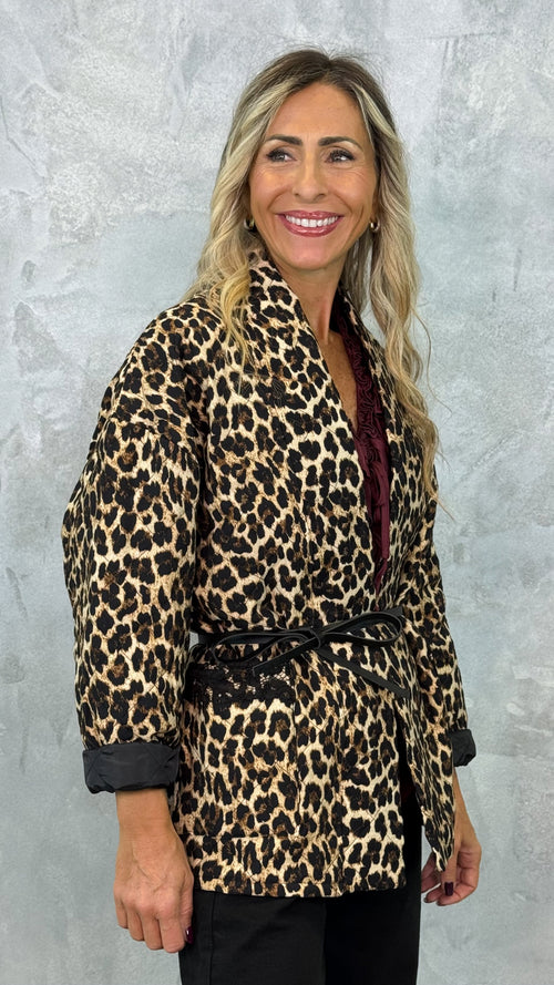 TRAPUNTINA MACULATA CON CINTA